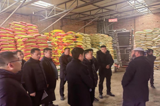 州委常委东乡县委书记马斌一行调研春耕备耕等工作